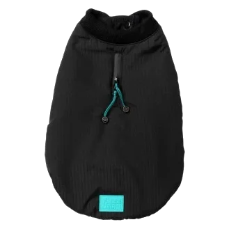 Blusão bomber acolchoado para cães FuzzYard preto