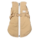 Casaco para cão com peitoral FuzzYard Horizon taupe