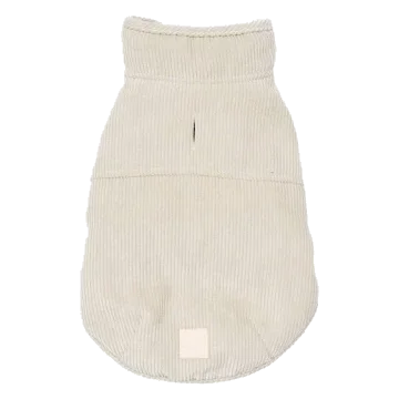 Casaco para cães em bombazina FuzzYard Life Sandstone