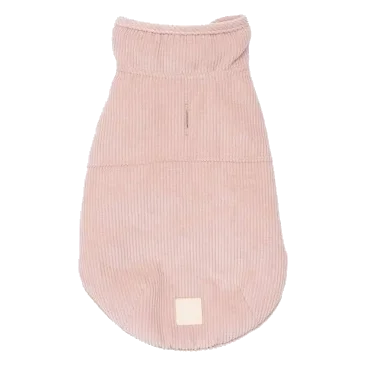 Casaco para cães em bombazina FuzzYard Life Soft Blush