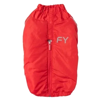 Casaco refletor para cães FuzzYard Space vermelho