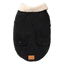Casaco com forro sherpa para cães FuzzYard Frontier preto