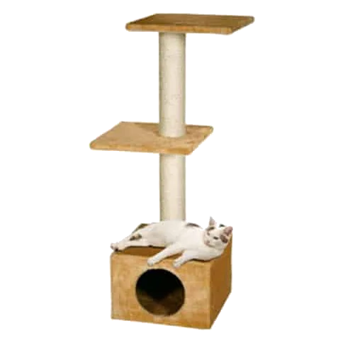 Cama Charbonnel bege para gatos