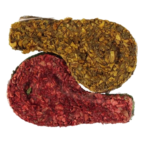 Costeleta Munchy de pele para cães, 15 cm