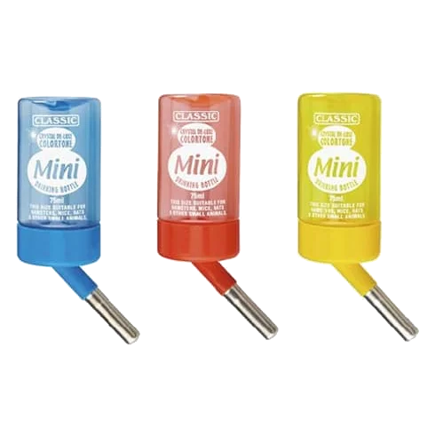 Bebedouro para roedores Classic Colortone T1 Mini Bottle 75 ml