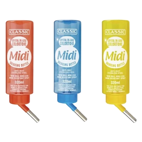 Bebedouro para roedores Classic Colortone T3 Midi Bottle 320 ml