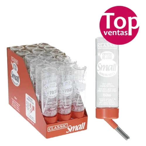 Bebedouro para roedores Classic Crystal Deluxe T2 Small Bottle 150 ml