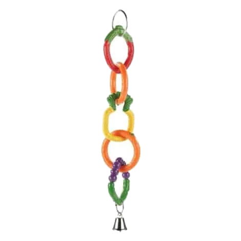 Argolas baloìço para pássaros Classic Fruity Swing Rings Large 380 mm