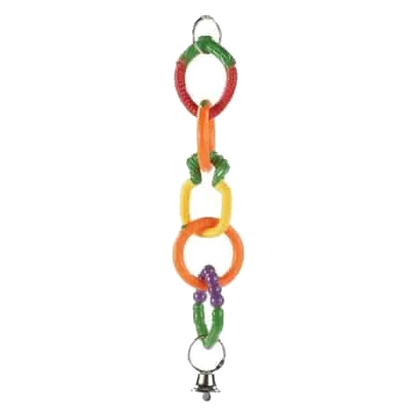 Argolas baloìço para pássaros Classic Fruity Swing Rings Medium 300 mm