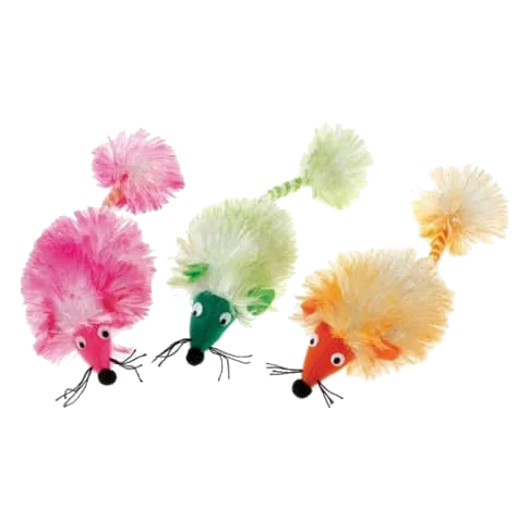 Ratinho de brincar para gatos Classic Glamour Pom Pom Mouse 200 mm