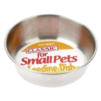 Taça para cães Classic Small Pet Stainless Steel Dish 200 ml