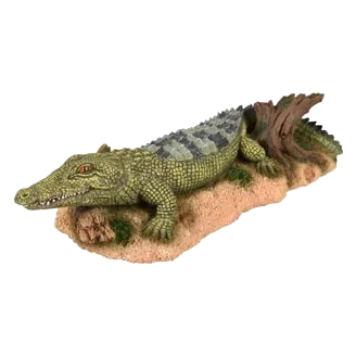 Crocodilo decoração para aquário