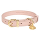 Coleira para cães em pele vegana FuzzYard Atelier Soft Blush