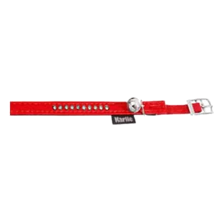 Coleira para gatos Monte Carlo, vermelho, 11 mm, 30 cm