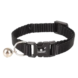 Coleira para gatinhos Ziggi, preto, 15–22 cm, 10 mm