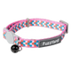 Coleira para gatos FuzzYard Groovelock laranja e rosa