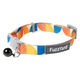 Coleira para gatos FuzzYard New Wave laranja