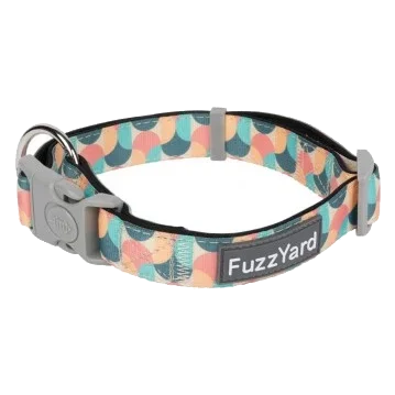 Coleira para cães em neopreno almofadado FuzzYard Carioca