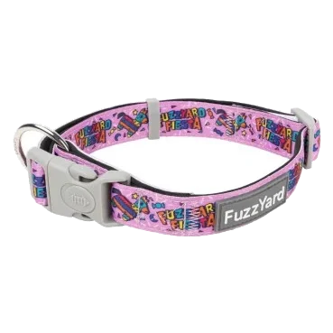 Coleira para cão FuzzYard Fiesta em neopreno