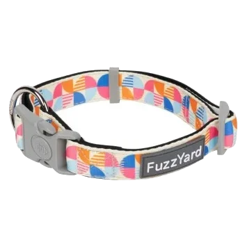 Coleira para cães em neopreno almofadado FuzzYard Fresh Zest