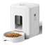 Comedouro automático para gatos branco com WiFi e temporizador