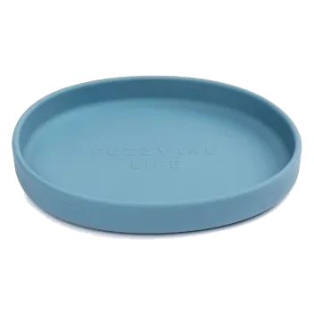 Comedouro de silicone para gatos FuzzYard Life French Blue