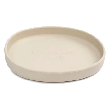 Comedouro de silicone para gatos FuzzYard Life Sandstone