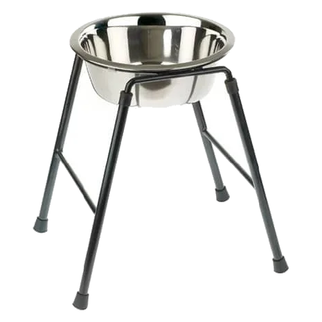 Comedouro elevado Classic para cães, uma taça, 1600 a 4000 ml