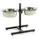 Comedouro elevado Otis com taças metálicas, 1500, 2500 e 4000 ml