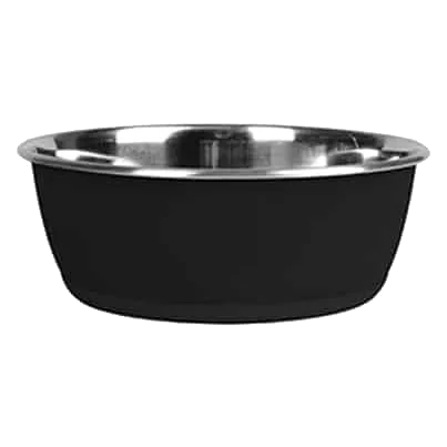 Comedouro metálico Escribir para cães, de 300 a 3700 ml