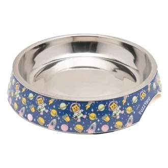 Comedouro plano para gatos FuzzYard Pluto Pussycat 420 ml antiderrapante