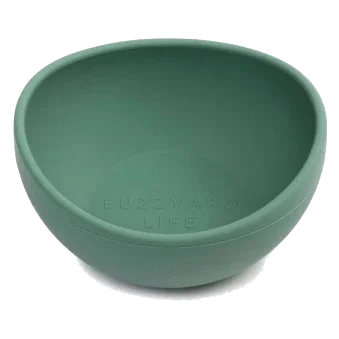 Comedouro de silicone para cães FuzzYard Life Myrtle Green