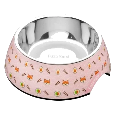 Comedouro antiderrapante para cães FuzzYard SuShiba em inox 810 ml
