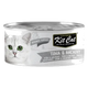 Comida húmida para gatos Kit Cat Toppers atum e anchovas em gelatina 80 g