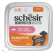 Comida húmida para cães adultos Schesir Monoprotein porco, embalagem de 150 g