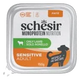 Comida húmida para cães adultos Schesir Monoprotein borrego, embalagem de 150 g