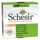 Comida húmida para cães adultos Schesir frango com borrego, lata de 85 g