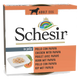 Comida húmida para cães adultos Schesir frango com papaia em gelatina, 150 g