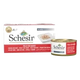 Comida húmida para cães adultos Schesir frango e vaca, 4 × 85 g