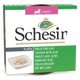 Comida húmida para cachorros Schesir Puppy frango com aloé em gelatina, 150 g