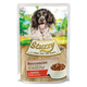 Comida húmida para cães Stuzzy de vaca, saqueta de 100 g