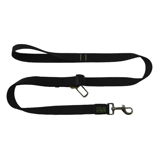 Trela Bub's Duo para passeio e carro, ajustável de 100 a 160 cm