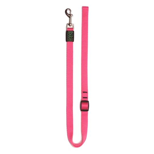 Trela extensível Bub's Pink rosa