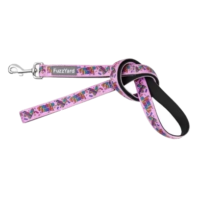 Trela para cão FuzzYard Fiesta em neopreno acolchoado