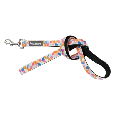 Trela para cão FuzzYard Fresh Zest em neopreno acolchoado