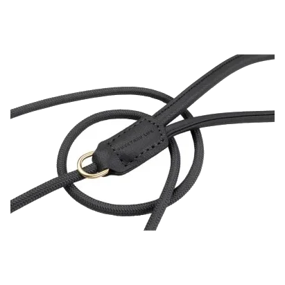 Trela entrançada para cão FuzzYard Life Atelier Slate Grey
