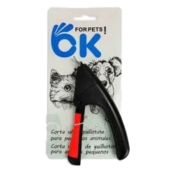 Corta-unhas de guilhotina para cães, gatos e roedores