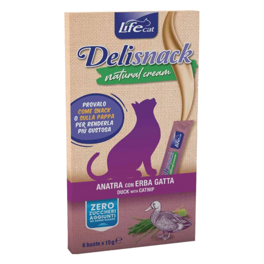 Creme Life Cat pato com erva-gateira, 6 × 15 g