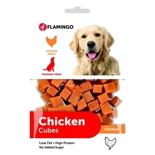 Cubos de frango para cães, 85 g