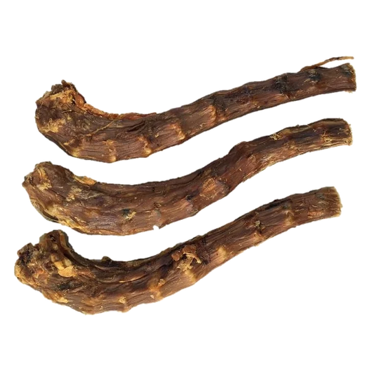 Pescoços de ganso desidratados para cães, 1 kg